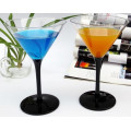 350ml Customized Design Lead-free Cocktail Goblet Stemware Glass Mouth Blown Cocktail Glass